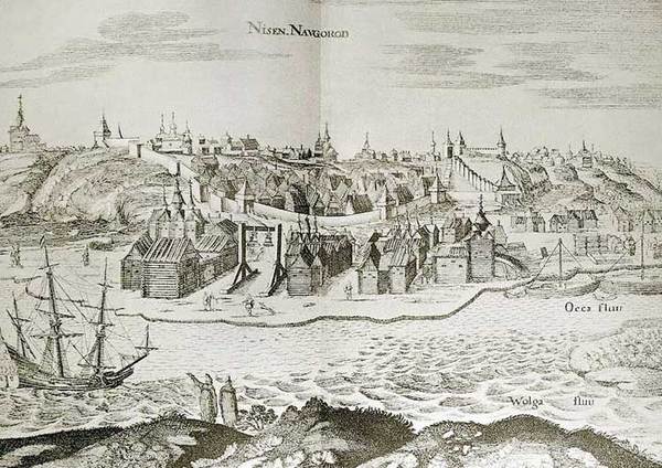 Нижний Новгород 17 век